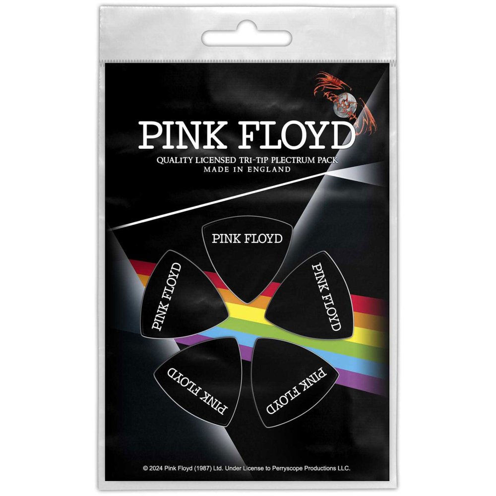 Pink Floyd - Logo Plectrum - Black/White